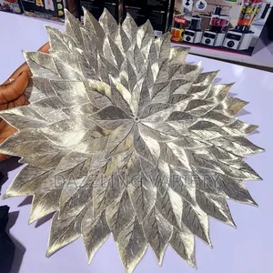 12pcs High Quality Luxury Star-Shaped Table Mat - Gold