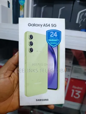 New Samsung Galaxy A54 5G 256 GB Yellow