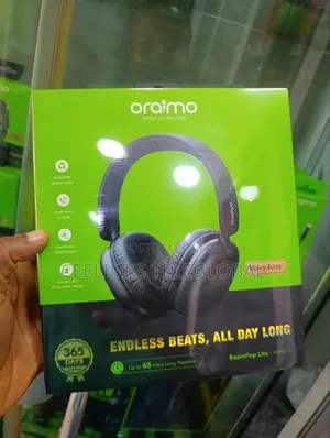 Oraimo Boompop Lite Enc 60-Hour Long Playtime Wireless Headphone