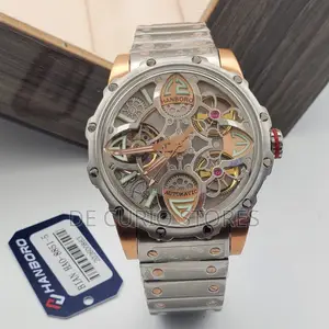 Hanboro Male Watch Chain Strap Automatic System
