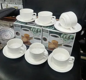 12 Pieces Set Tea Cups and Saucers