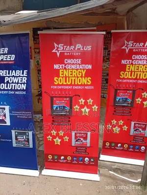 Roll Up Banner and Stand
