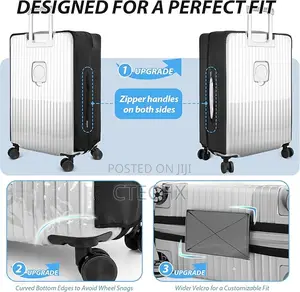 Transparent PVC Suitcase Cover