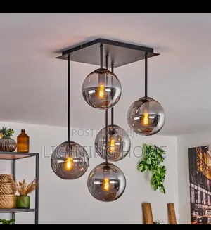 Nodic Pendant Chandelier Light by 5 Glass