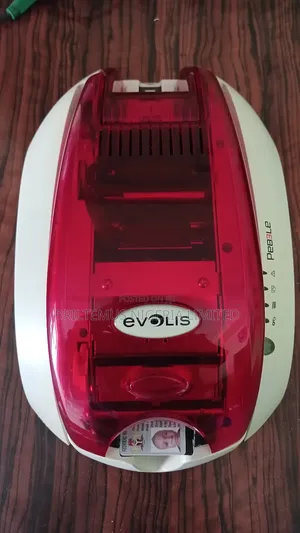 Tested Ok Uk-Used Evolis Pebble3 Single Sided Plastic Id Card Printer