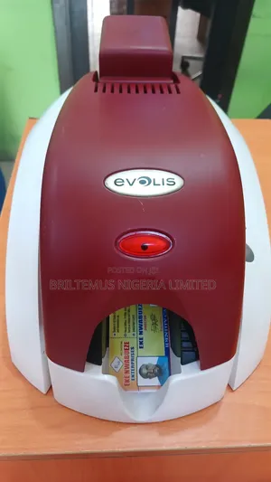 Tested Ok Uk Used Evolis Pebble4 Single Sided Plastic Id Card Printer