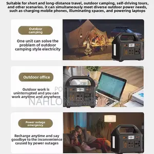 Eg015li 200 Watts Mini Power Station With Solar Panel