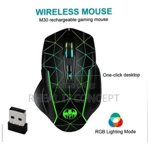 Gaming Mouse With RGB Light