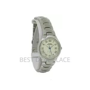 Hush Puppies Women's Roman Numeral Date Stainless Steel Watch