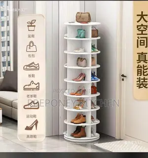 Rotating Shoe Rack 8 Layers