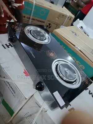 Durable Qasa Tabletop 2 Burner Gas Stove With Tempered Glass