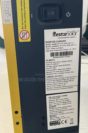4.2kva 24v Estar Solar Inverter Is Available