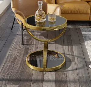 Classic Glass Side Stool
