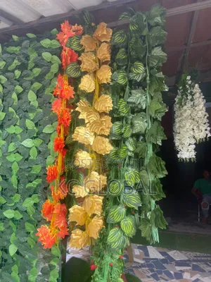 Artificial Dropping Flower Green Pink, Blue, Orange Color Available