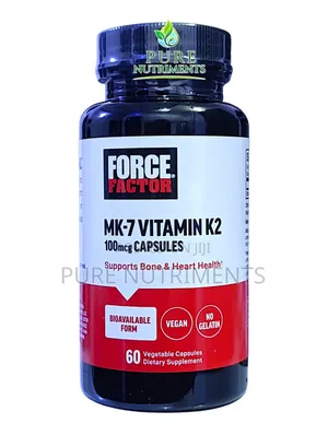 Force Factor Vitamin Mk-7 100mcg 60 Capsules