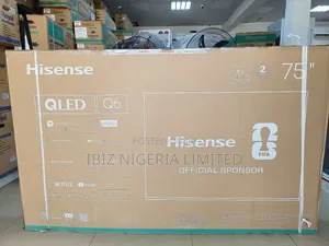 75" Hisense Qled TV