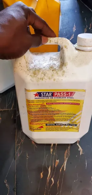 Star Pass 1 Passivation on Stainless Steel