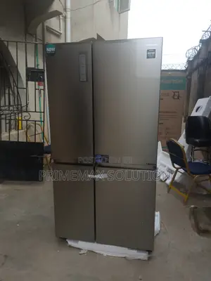 Hisense Side by Side Fridge With Metal Cooling - Rs-87-Ws