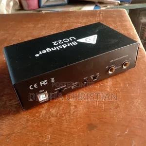 Professional Birdsinger Black Sound Card