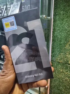 New Samsung Galaxy S21 5G 128 GB Black
