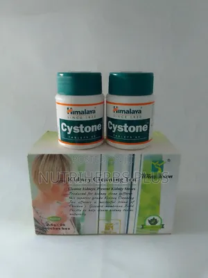 Kidney Cleansing Tea+ Himalaya Cystone Tablets: For Kidney Stones