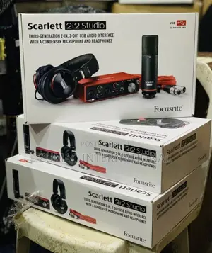 Scarlet 2i2 Studio Bundle Focusrite