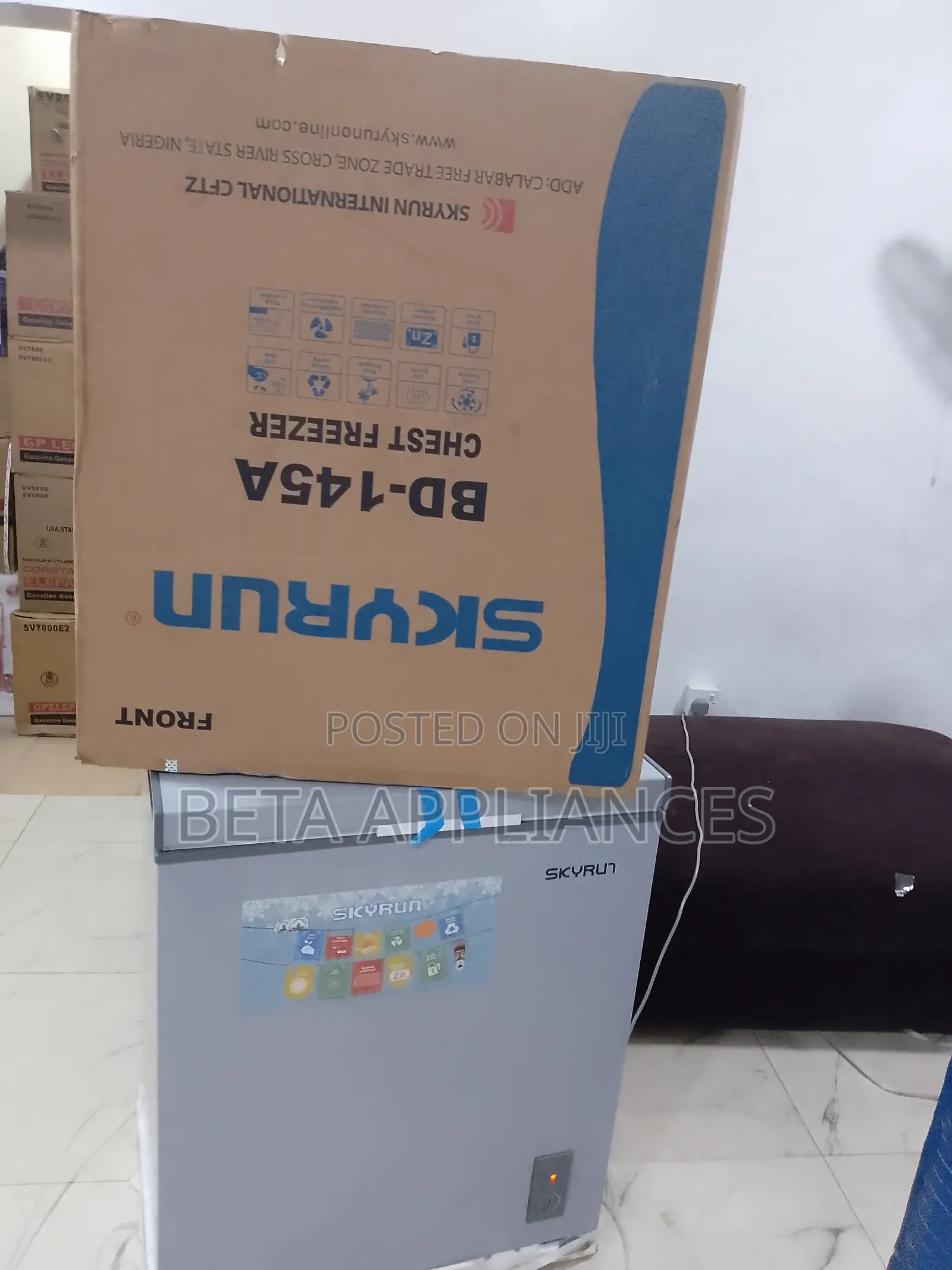 Skyrun 145l Deep Freezer – Premium Cooling Performance
