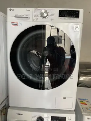 Front Loader Designed Lg Direct Drive Washing Machine