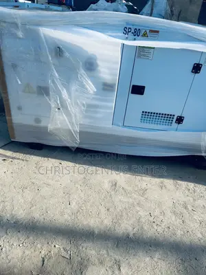 A Brand New Noiseless England 80kva Generator With 2years Warranty