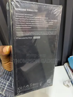 New Samsung Galaxy S10 Plus 128 GB Green