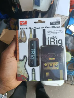 Multimedia Amplitube Irig Guitar Interface to iPhone