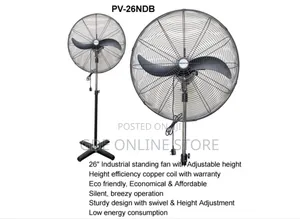Polystar 26inch Industrial Standing Fan