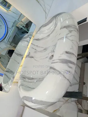 Luxury Marble Design Wash Hand Basin – Premium Quality