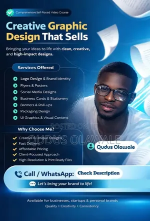 Professional Graphic Designer Logo and Flyer Designs