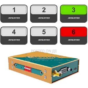 Avmatrix Wireless Multi-Camera Tally Light System (6 X Tally Lamps)