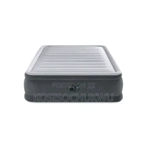 Intex Airbed 1.52m X 2.03m X 33cm With Built-in Electric Pump