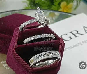 Complete Set Ring S925 Sterling Silver