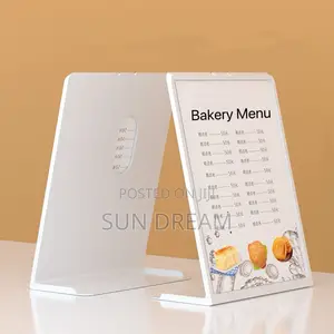 3-in One Menu Stand Desk Sign Table Advertising Display Menu Display