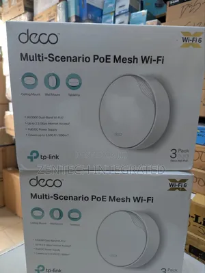 Tp-Link Deco X50- Poe Access Point 3 in 1 Wireless Multi-Scenario Poe