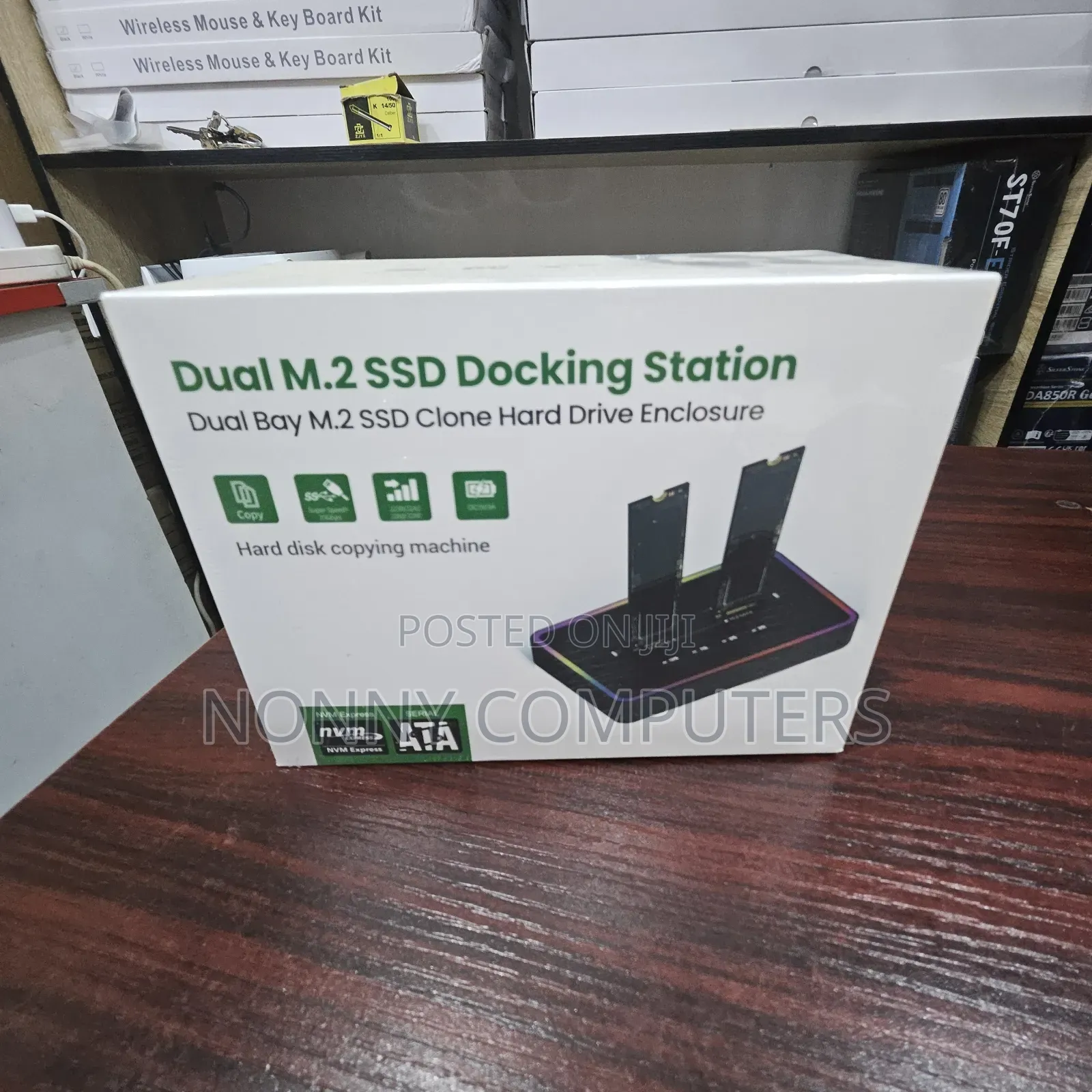 Dual M.2 Ssd Docking Station