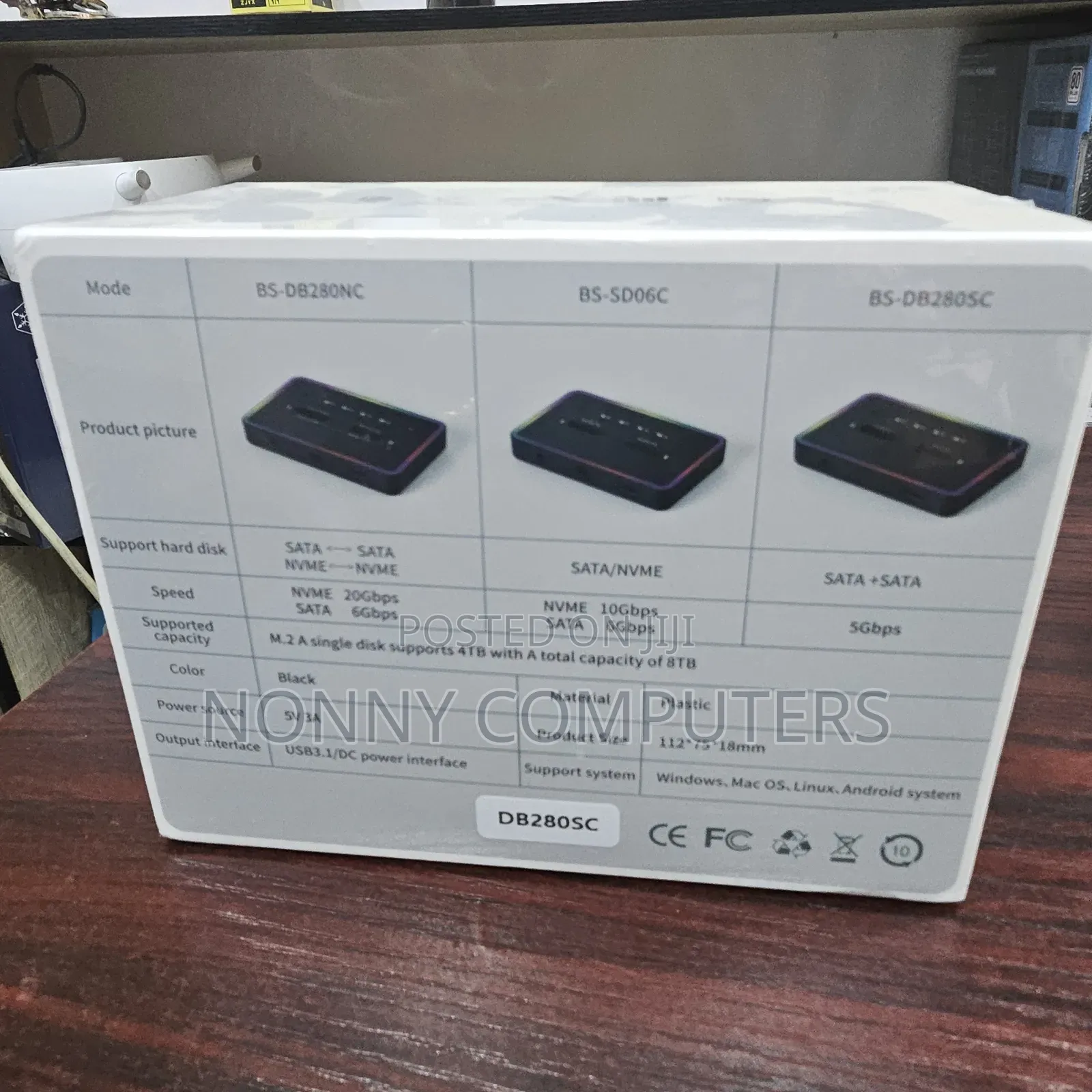 Dual M.2 Ssd Docking Station