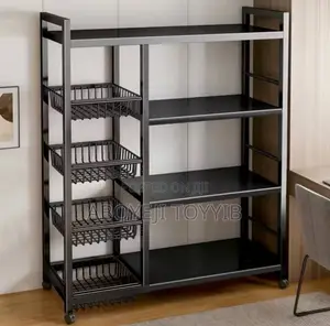Strong 4 Layers Shelf- Storage Organizer Rack