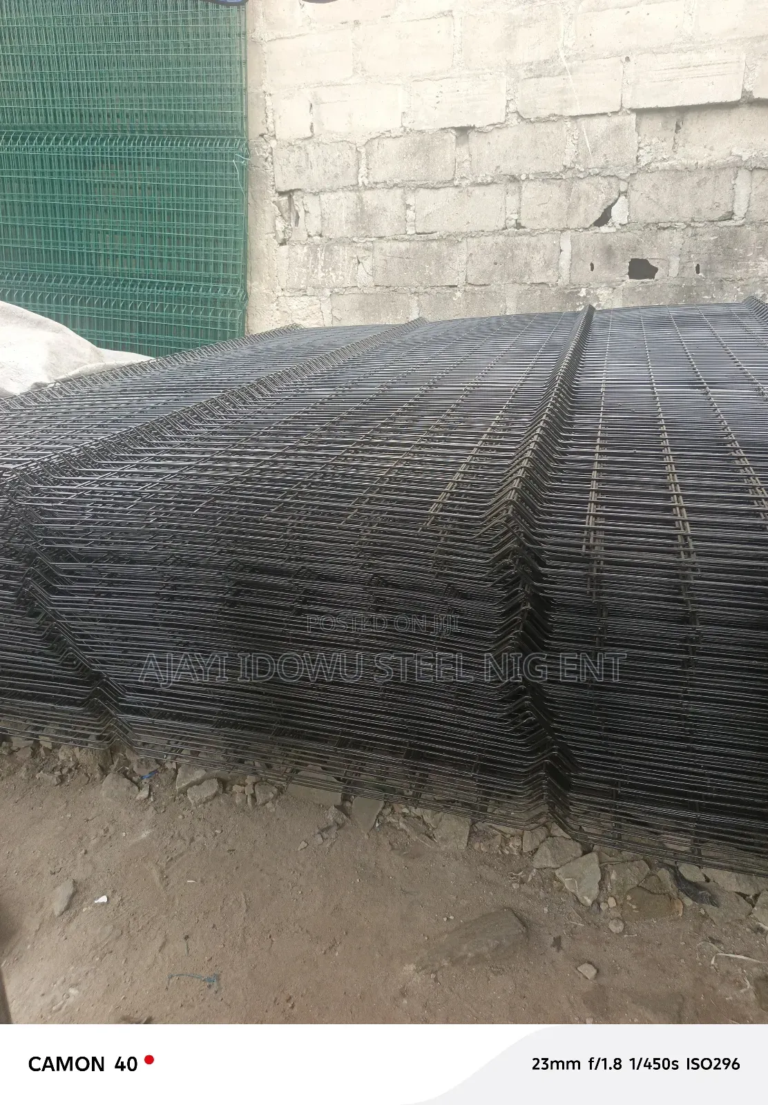 Panel Mesh Black
