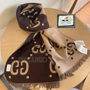 Gucci Unisex Muffler Fully Boxed and Carrier Bag