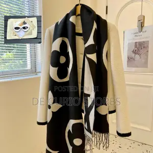 Louis Vuitton Unisex Muffler Fully Boxed and Carrier Bag