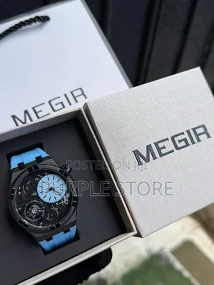 Megir High Quality "Rubber Strap" Watch