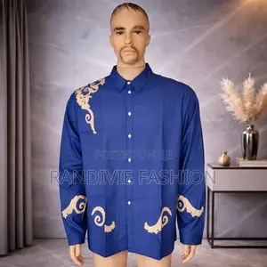 Gold Touch Shirt [Navy Blue]