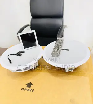 2 Ceiling Speakers and 4 Inches Android Screen Amplifier Setup