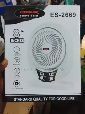 Eurosonic Rechargeable Table Fan Is Available