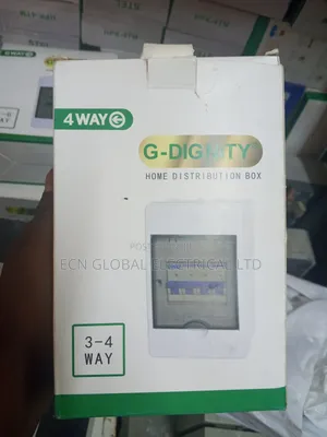 G-Dignity 6-Way Home Distribution Box – Plastic MCB Enclosure
